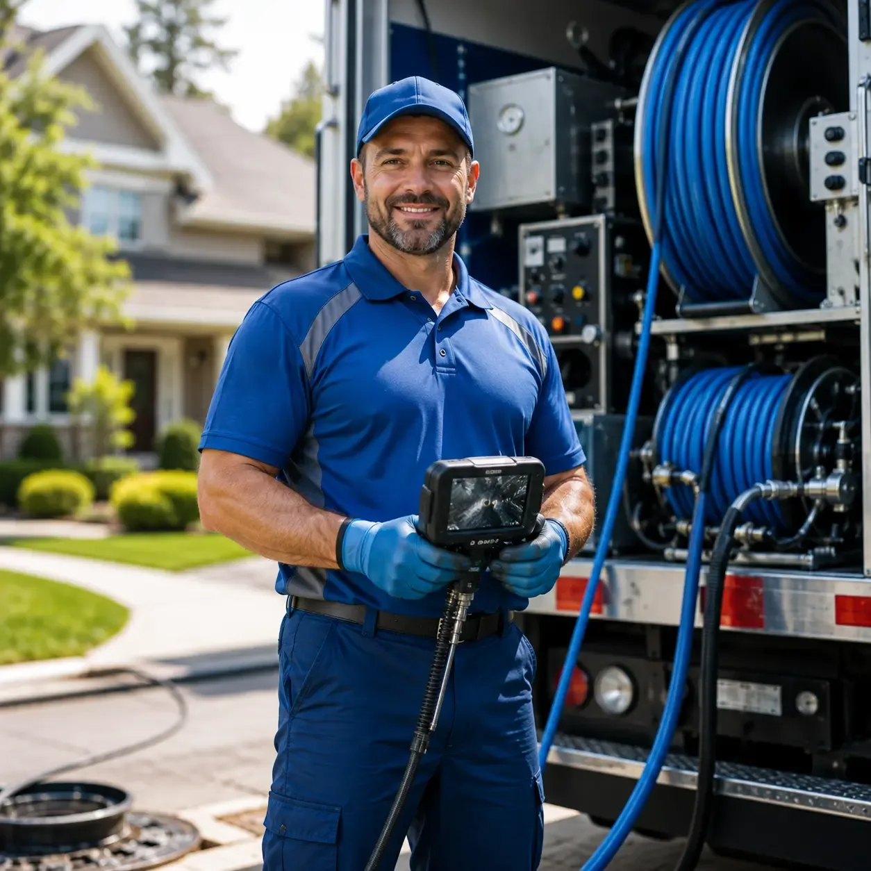Local outdoor drain cleaning specialists in New Bavaria, OH
